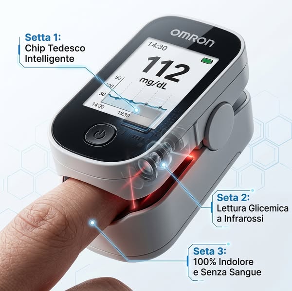 GlucoMax IT – Dispositivo intelligente per il monitoraggio della glicemia