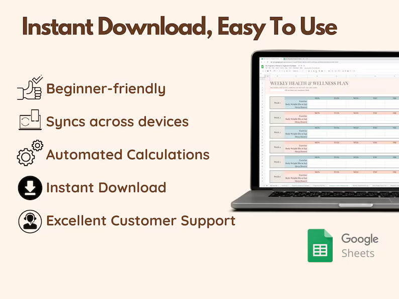Pregnancy Planner Google Sheet