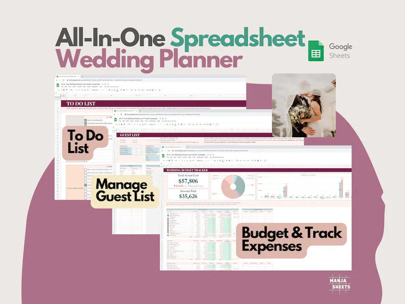 Wedding Planner Google Sheets