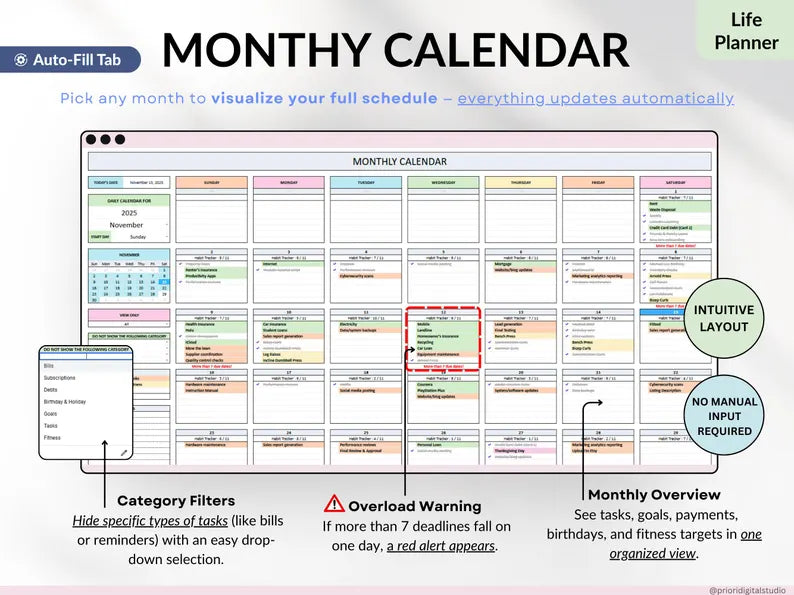 Ultimate Life Organizer Package