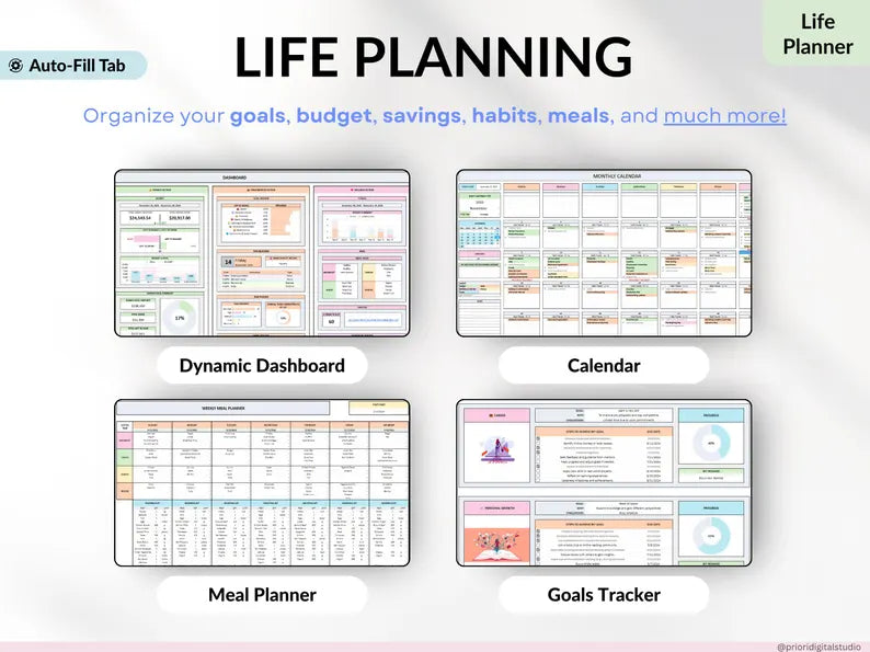 Ultimate Life Organizer Package