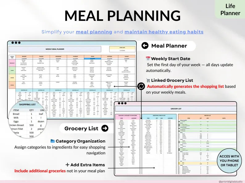 Ultimate Life Organizer Package