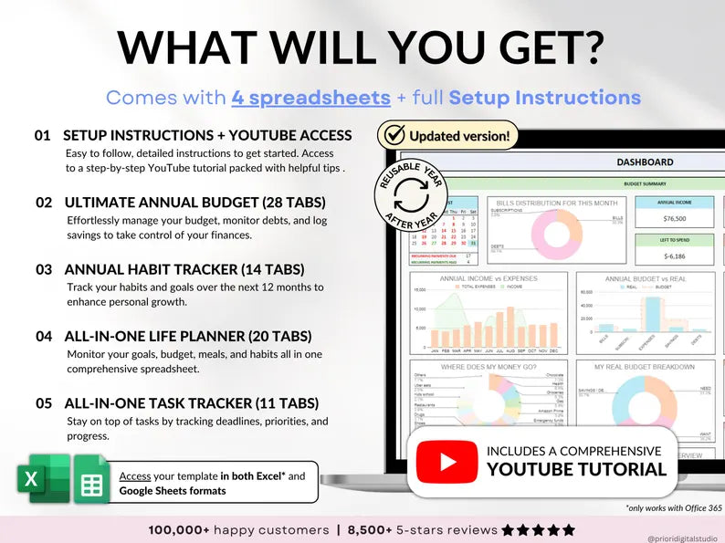 Ultimate Life Organizer Package