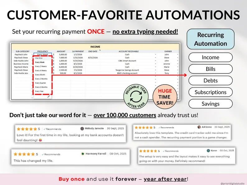 Ultimate Life Organizer Package
